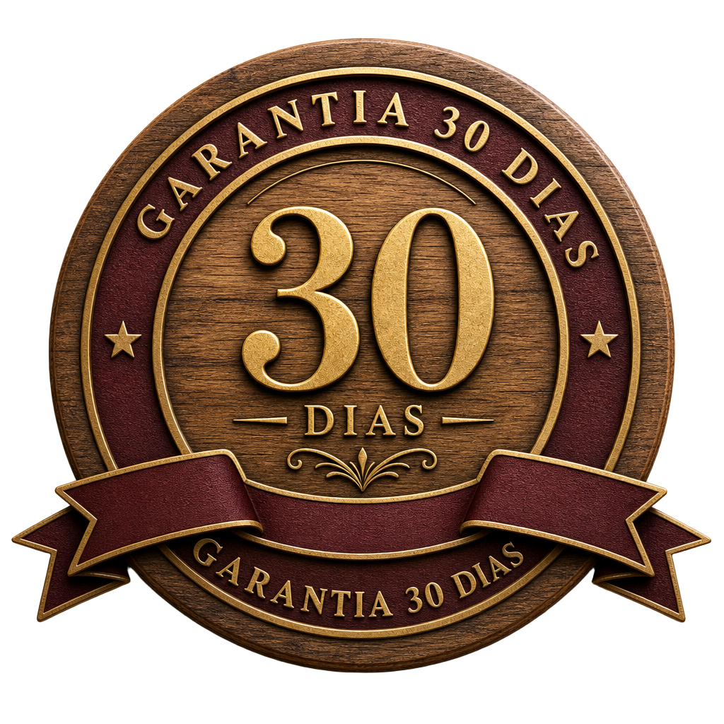 Selo de garantia de 30 dias